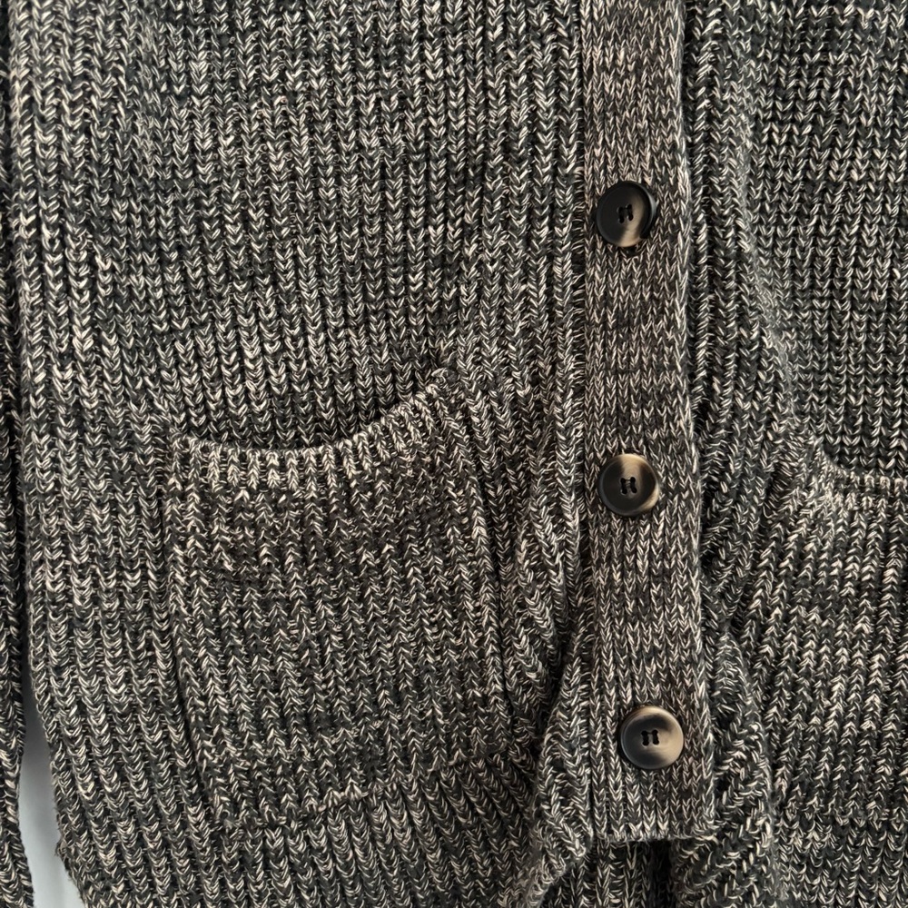 JOHN & JENN | Marled Cotton Cozy Relaxed Fit Grandpa Sweater Cardigan | Size S - Picture 4 of 8